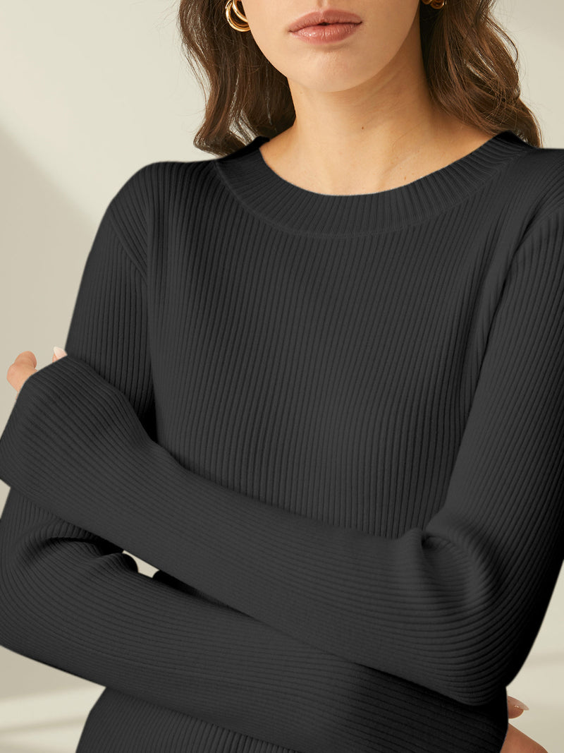 Beautifully Finished Sweater in a Timeless Design