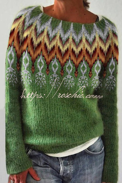 Beautifully Finished Sweater in a Timeless Design