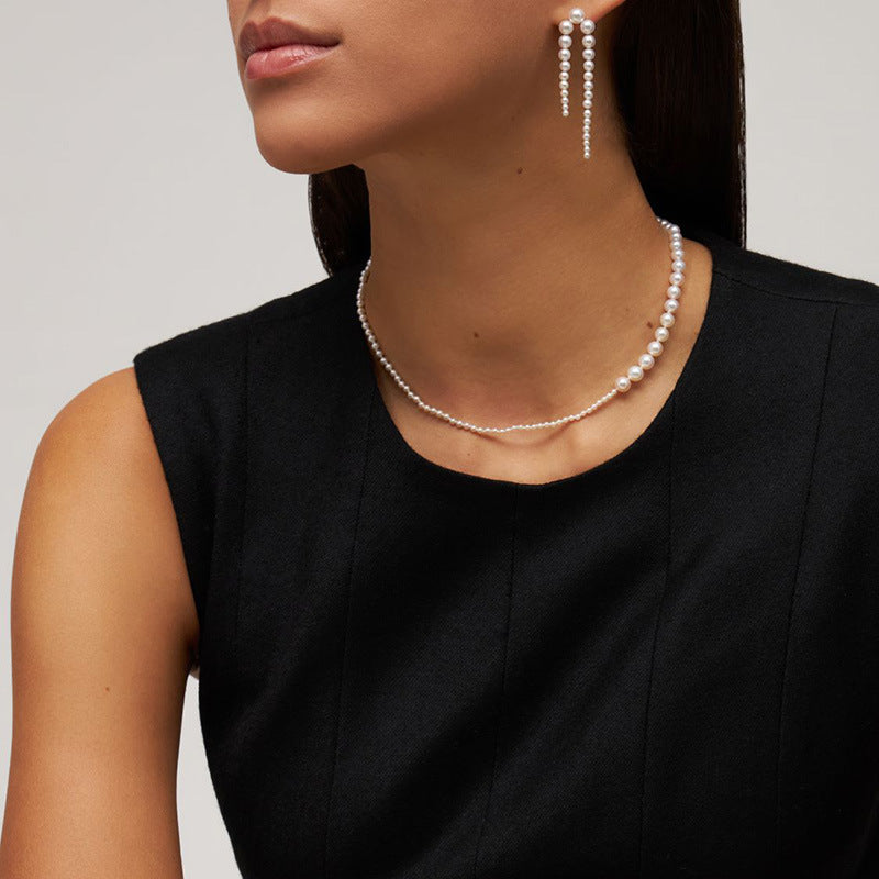 Delicate Artisan Pearl Earring