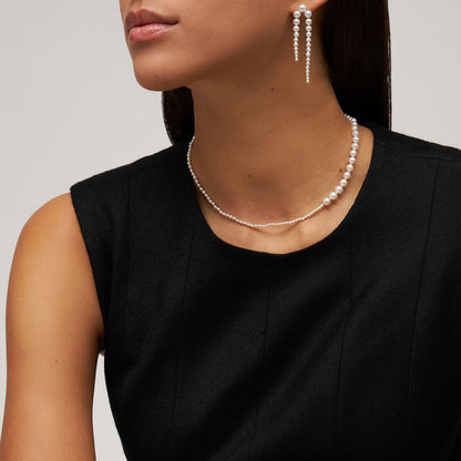 Delicate Artisan Pearl Earring