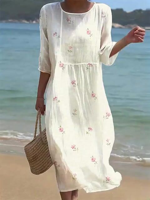 Beautifully Finished Dress in a Timeless Design