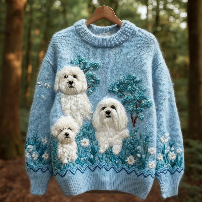 Beautifully Finished Sweater in a Timeless Design