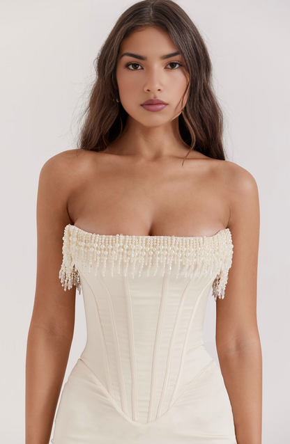 A Vintage Style Dress with Delicate Timeless Details