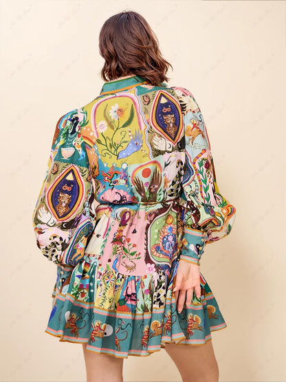 Classic Vintage Dress with a Flattering Fit