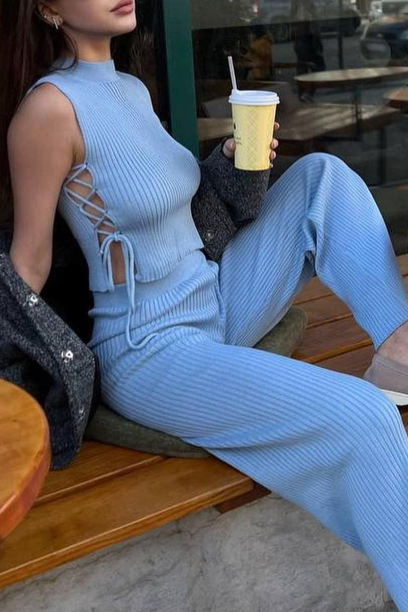 A Vintage Style Pants with Delicate Timeless Details