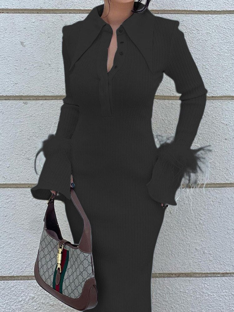 Elegantly Styled Dress for Everyday Wear