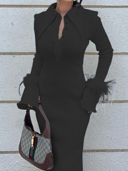 Elegantly Styled Dress for Everyday Wear