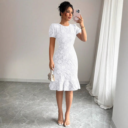 A Vintage Style Dress with Delicate Timeless Details