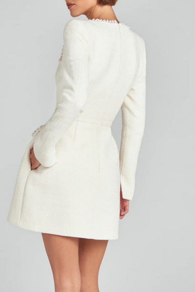 A Vintage Style Dress with Delicate Timeless Details