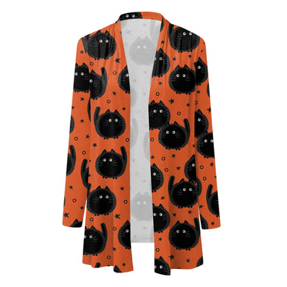 Well Tailored Cardigan with a Graceful Silhouette