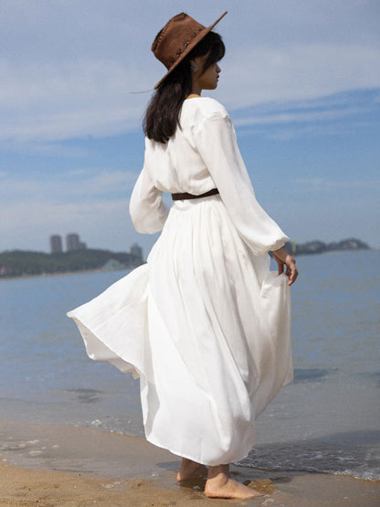 A Vintage Style Dress with Delicate Timeless Details