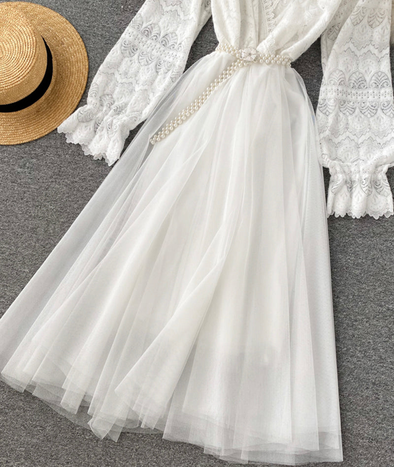 A Vintage Style Dress with Delicate Timeless Details