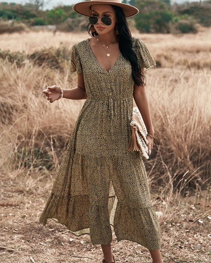 A Vintage Style Dress with Delicate Timeless Details