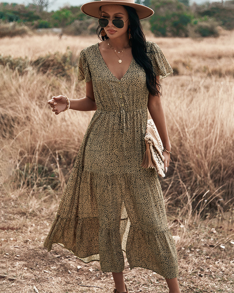 A Vintage Style Dress with Delicate Timeless Details