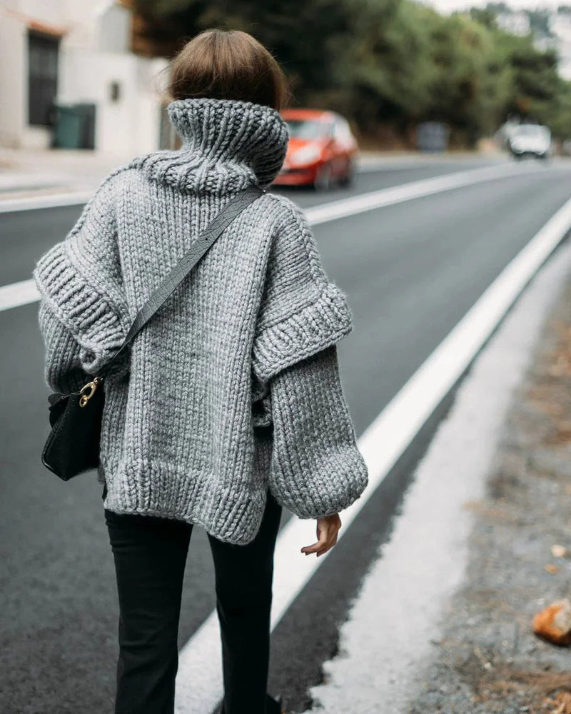 Vintage Inspired Sweater with a Contemporary Edge