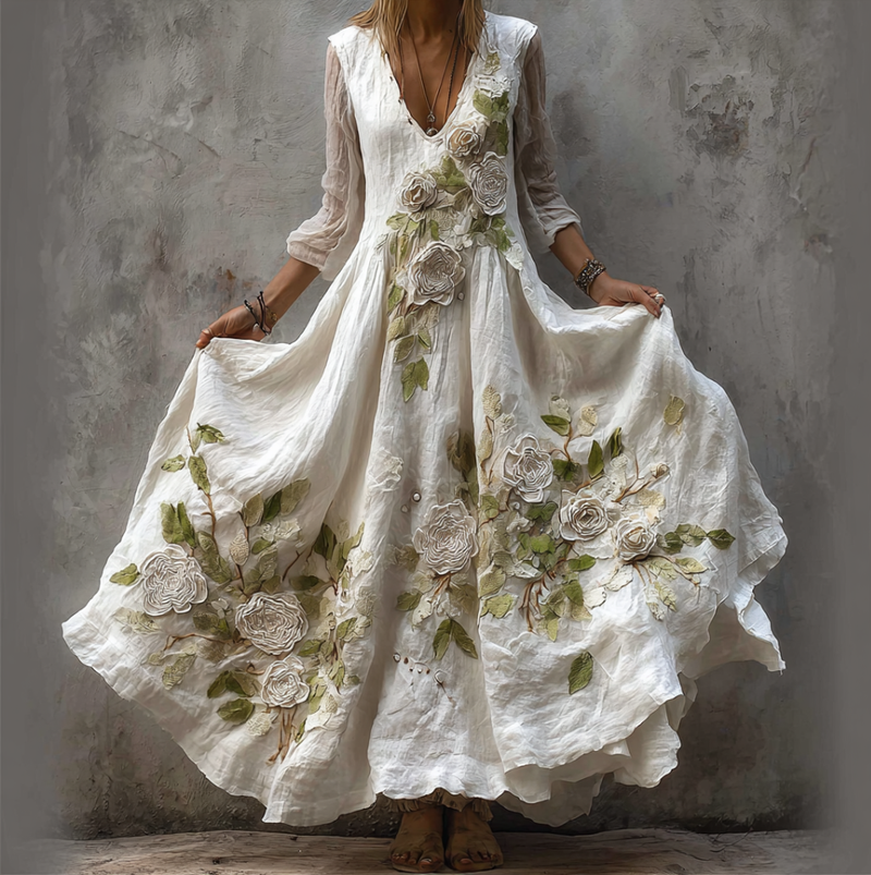 Classic Vintage Dress with a Flattering Fit