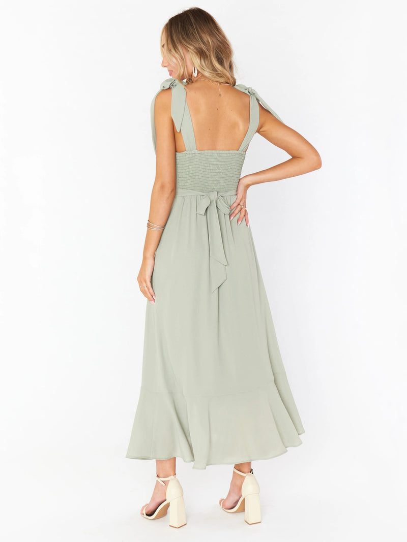 A Vintage Style Dress with Delicate Timeless Details