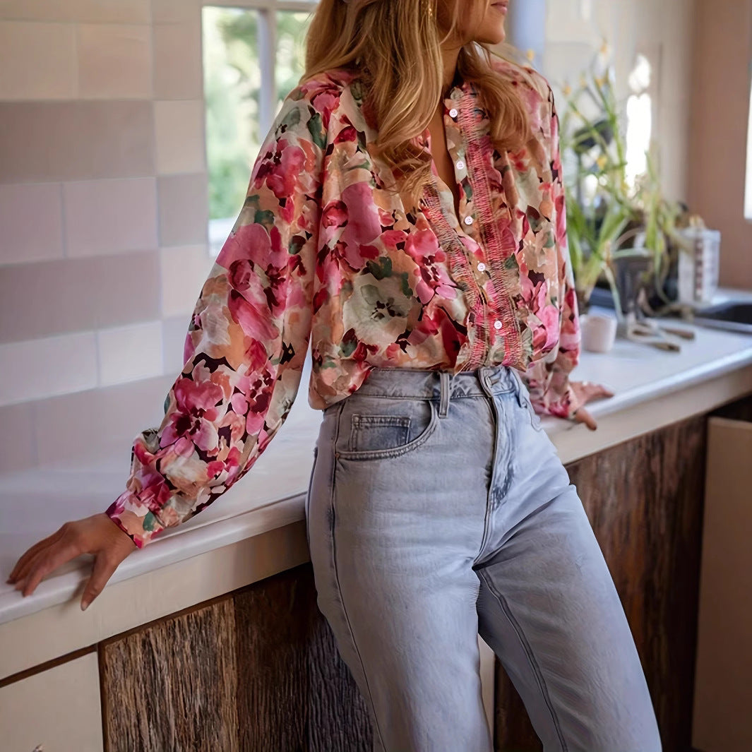 A Vintage Style Shirt with Delicate Timeless Details
