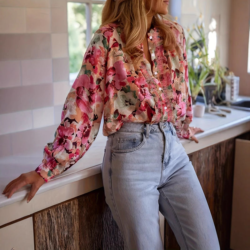 A Vintage Style Shirt with Delicate Timeless Details