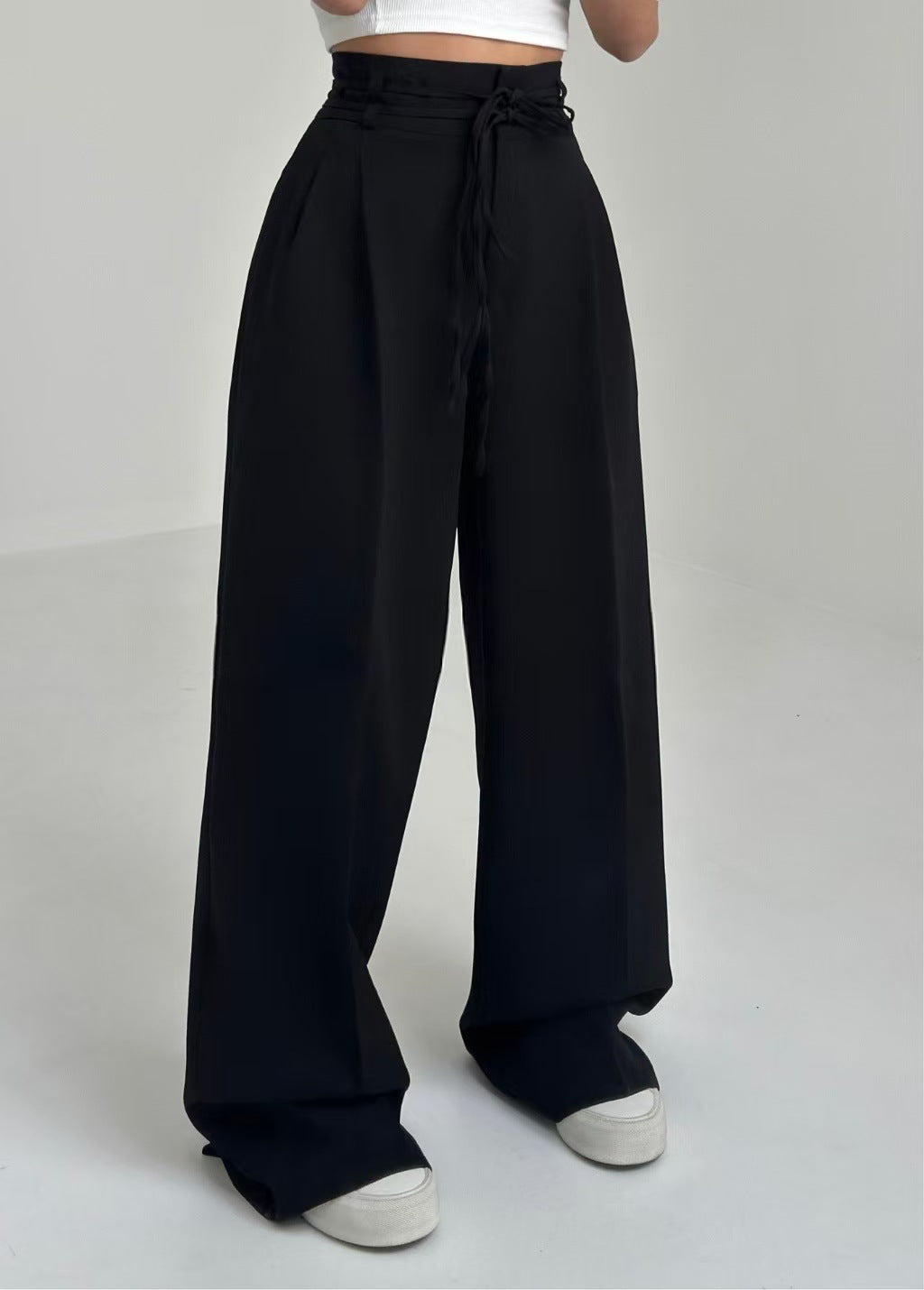 Q190 Black Unlined Trousers