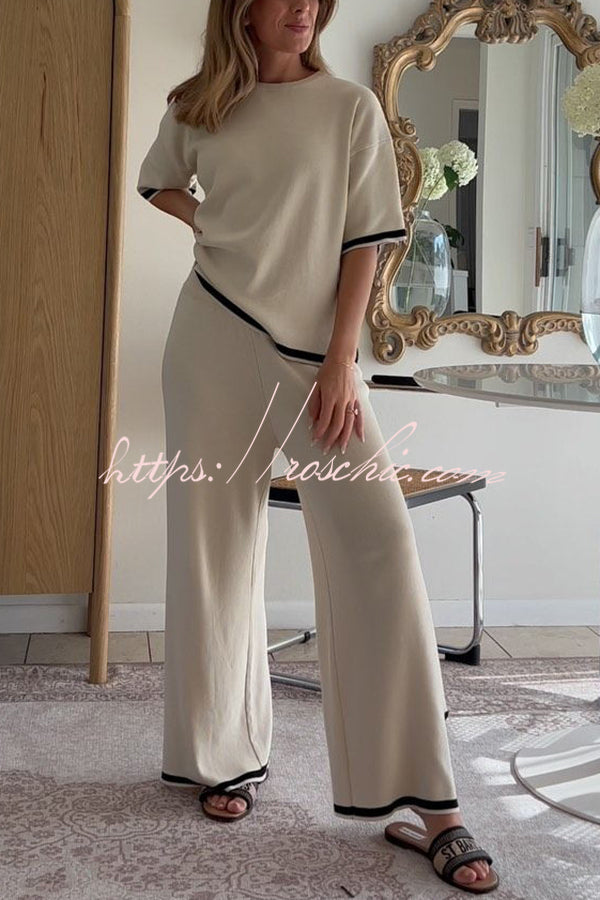 A Vintage Style Pants with Delicate Timeless Details