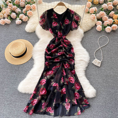 A Vintage Style Dress with Delicate Timeless Details