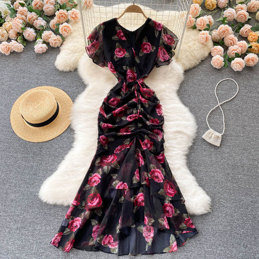 A Vintage Style Dress with Delicate Timeless Details