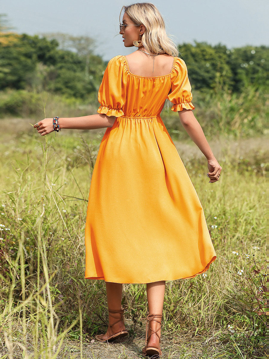 A Vintage Style Dress with Delicate Timeless Details