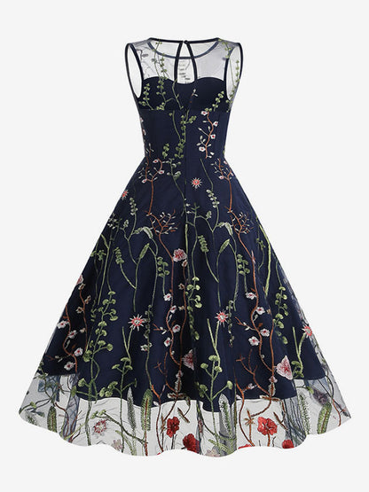 A Vintage Style Dress with Delicate Timeless Details
