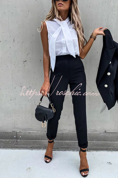 Well Tailored Pants with a Graceful Silhouette