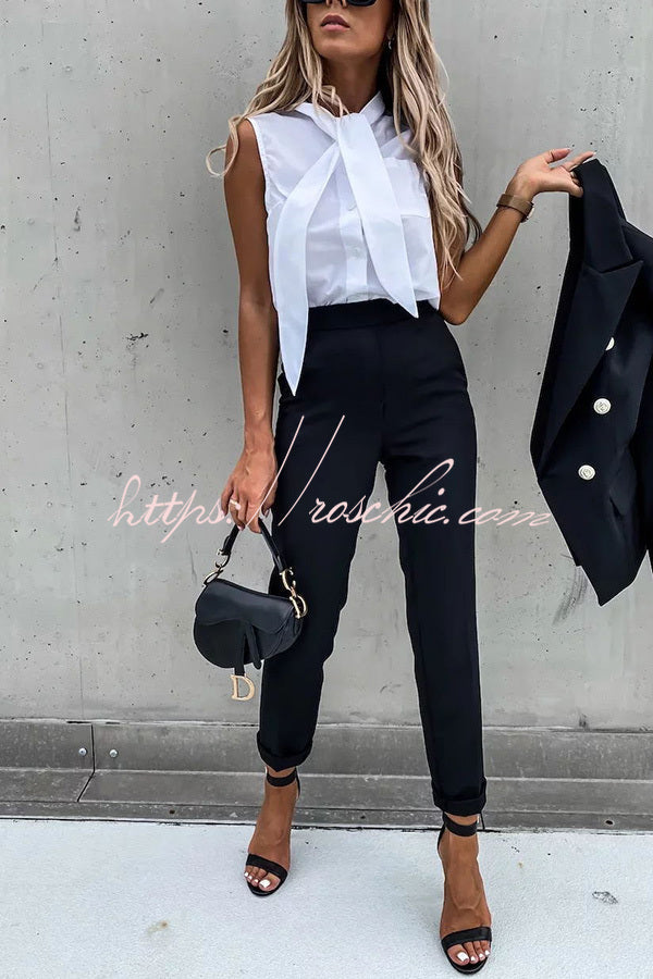 Well Tailored Pants with a Graceful Silhouette