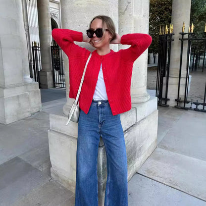A Vintage Style Cardigan with Delicate Timeless Details