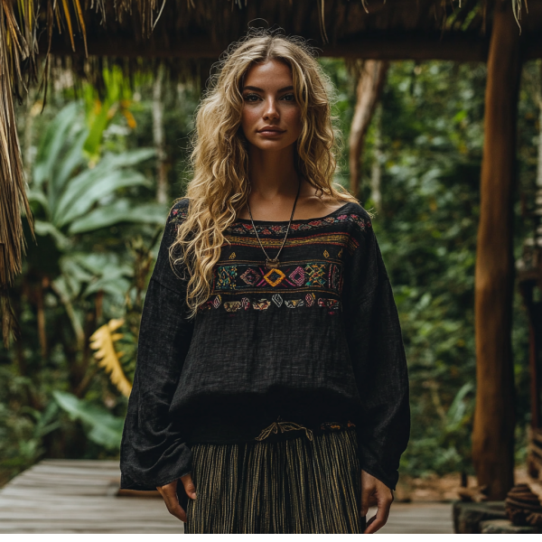 Beautifully Balanced Blouse with Timeless Character