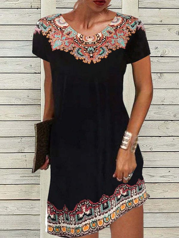 Classic Vintage Dress with a Flattering Fit