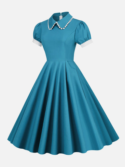 Classic Vintage Dress with a Flattering Fit