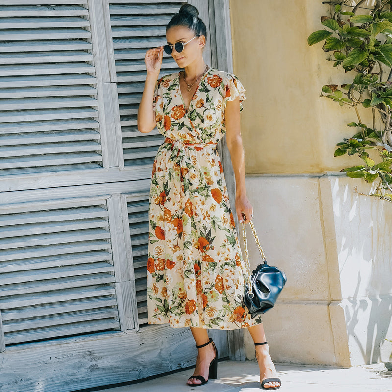 A Vintage Style Dress with Delicate Timeless Details