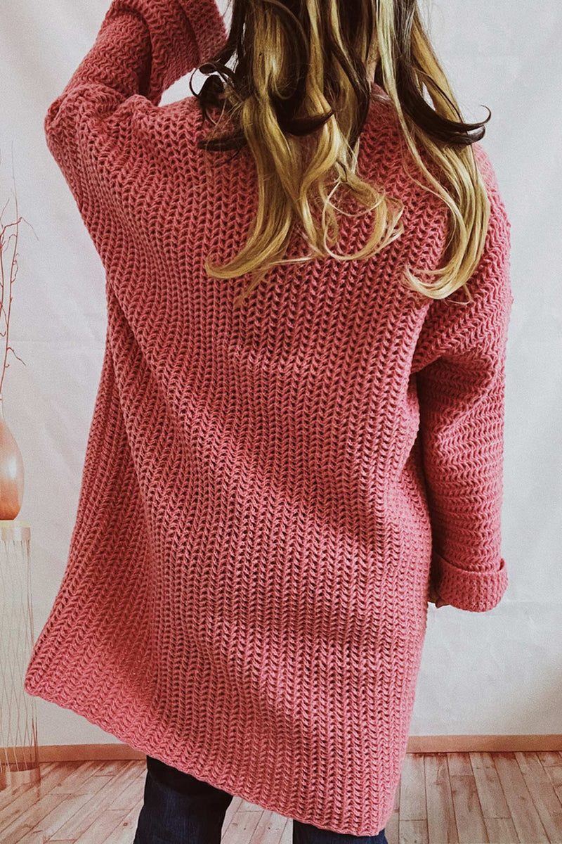 Well Tailored Cardigan with a Graceful Silhouette