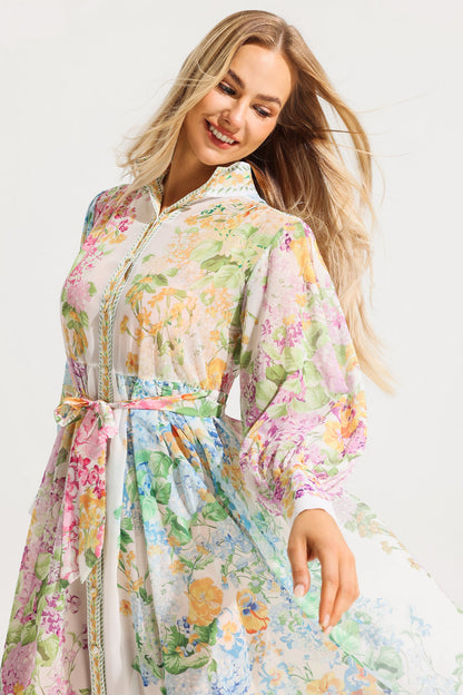 A Vintage Style Dress with Delicate Timeless Details