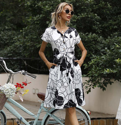 Elegantly Styled Dress for Everyday Wear
