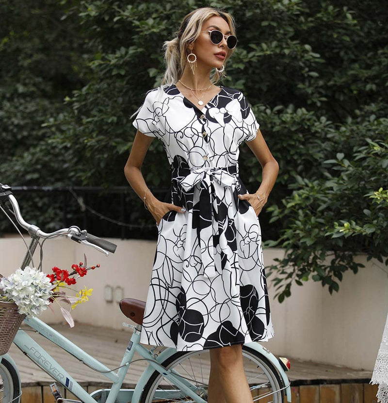 Elegantly Styled Dress for Everyday Wear
