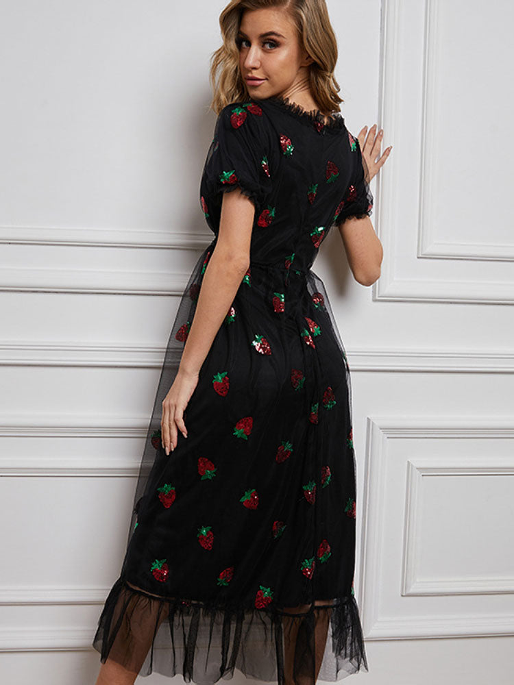 Classic Vintage Dress with a Flattering Fit