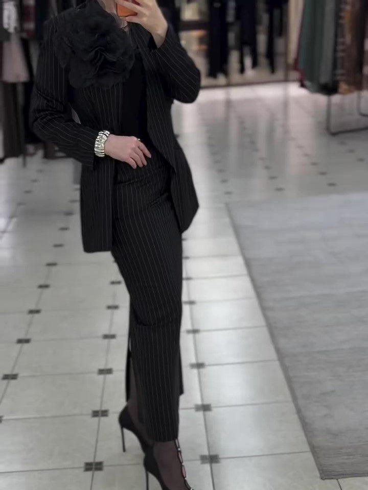 A Vintage Style Pants with Delicate Timeless Details