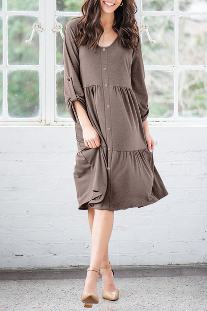 A Vintage Style Dress with Delicate Timeless Details