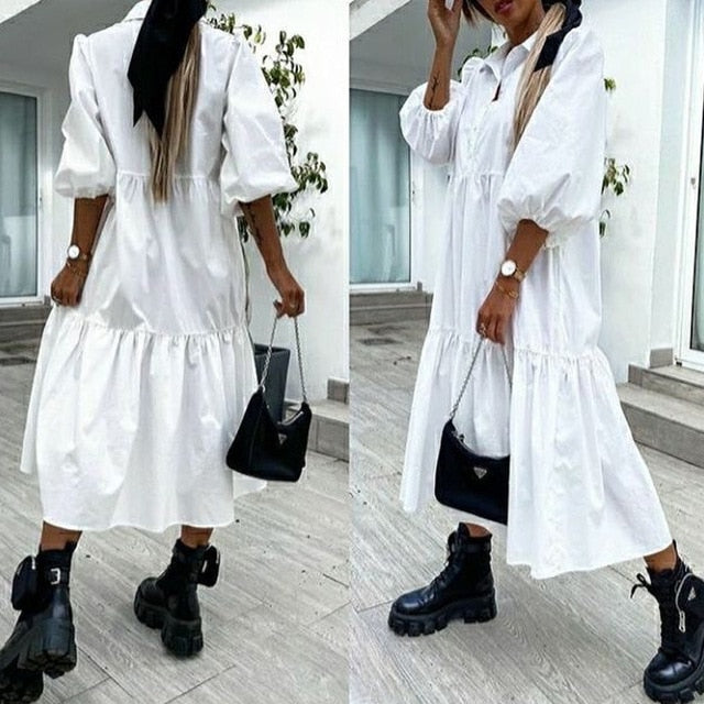 Beautifully Finished Dress in a Timeless Design