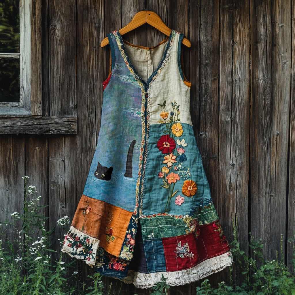 Vintage Inspired Dress with a Contemporary Edge