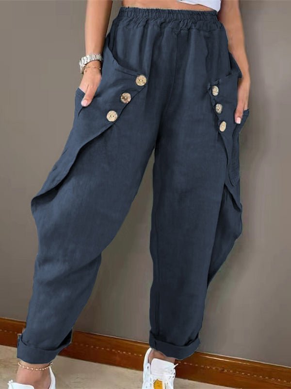 A Vintage Style Pants with Delicate Timeless Details