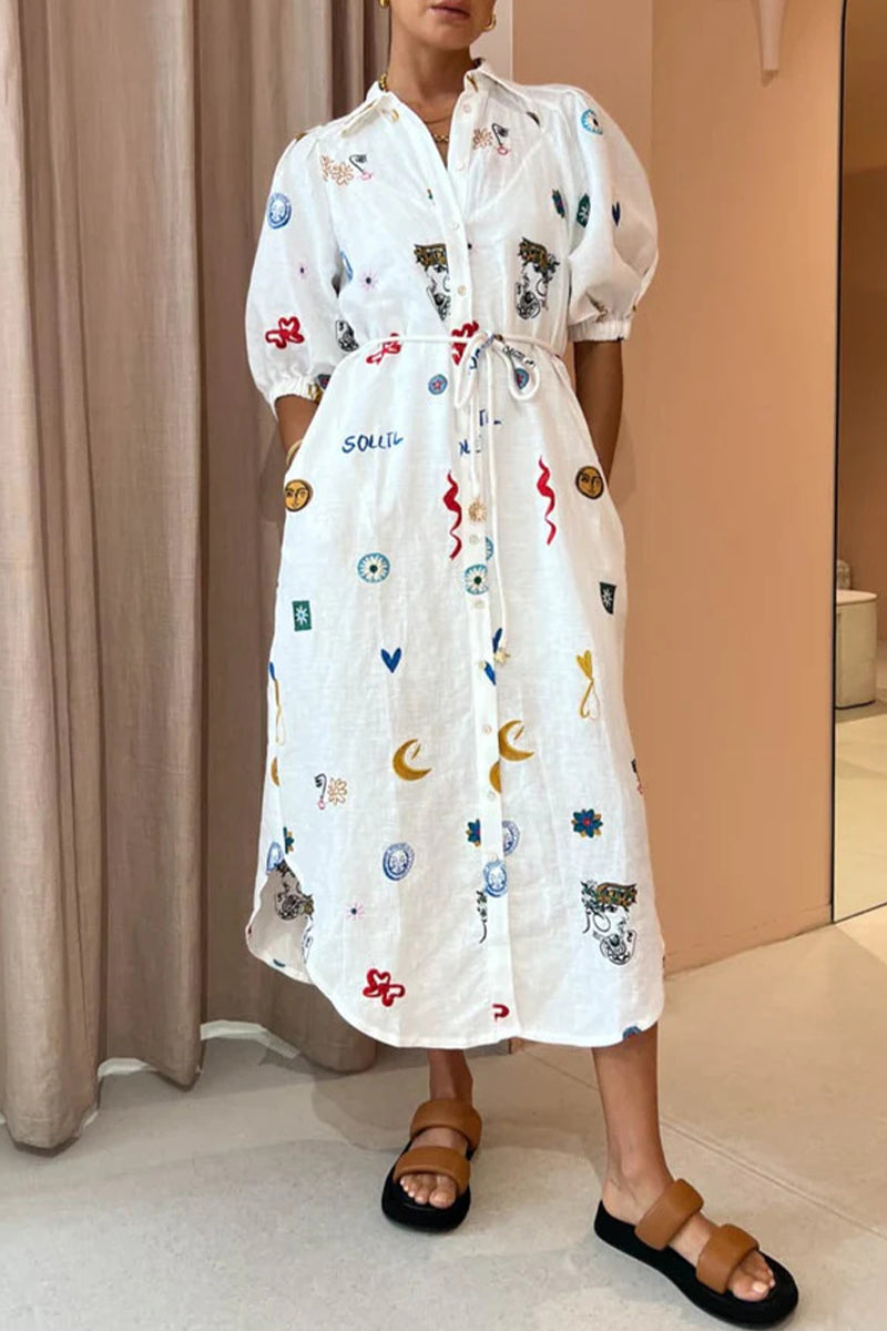 Classic Vintage Dress with a Flattering Fit