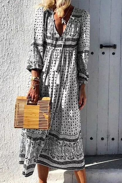 A Vintage Style Dress with Delicate Timeless Details