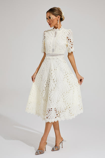A Vintage Style Dress with Delicate Timeless Details