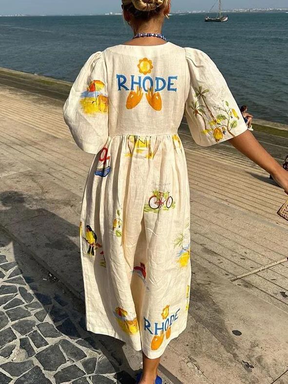 Classic Vintage Dress with a Flattering Fit